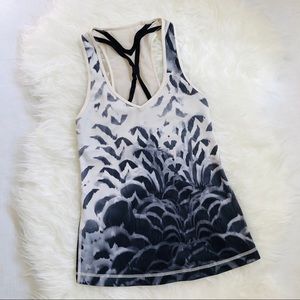 Lululemon Dance To Yoga Tank
Size 4 black/white